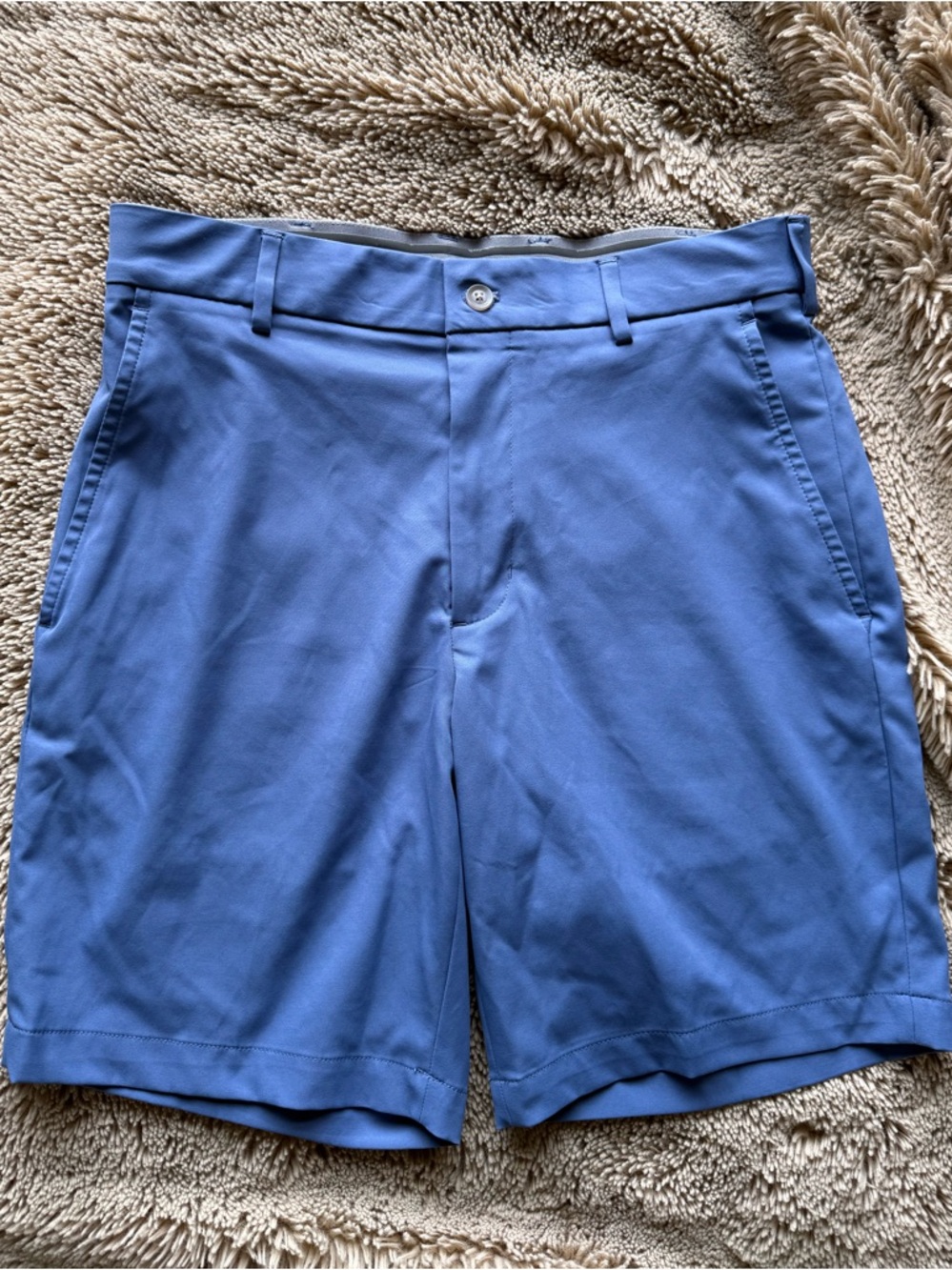 Walter Hagen Men's Light Blue Golf Shorts
